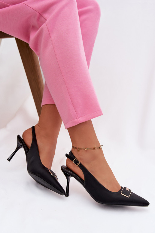 kõrge kontsaga kingad Pealiste omad Koos Ornate Detalem msuud Lurella