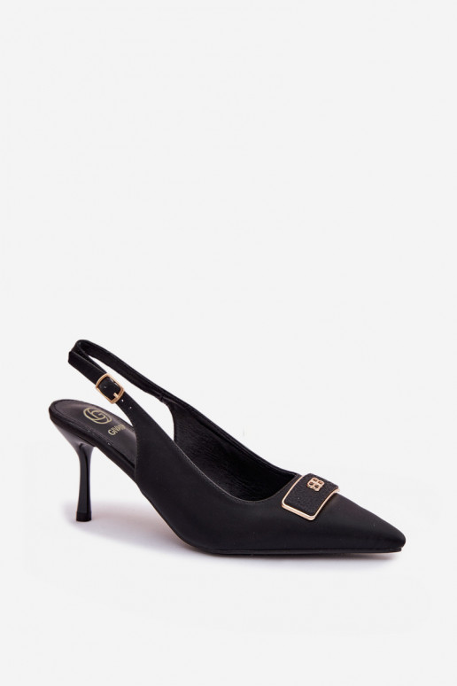 kõrge kontsaga kingad Pealiste omad Koos Ornate Detalem msuud Lurella