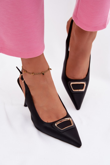 kõrge kontsaga kingad Pealiste omad kaunistustega msuud Palerine