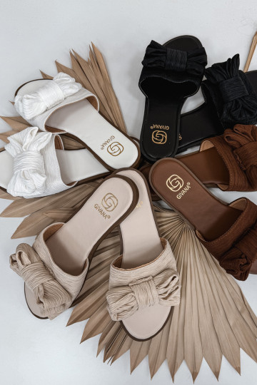 naiste plätud laiade nööridega lipsukesega beeži värvi Amivelle 2