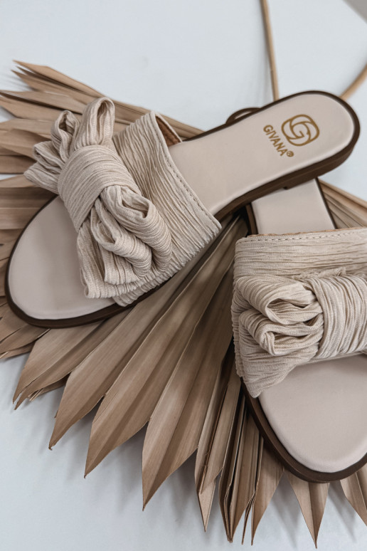 naiste plätud laiade nööridega lipsukesega beeži värvi Amivelle