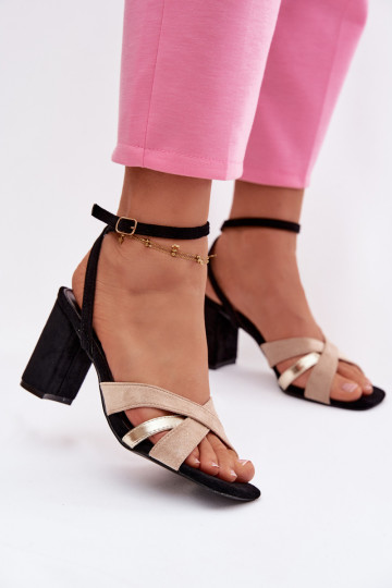 Pealistesandaalid Triipudega Eco Suedeosissee msuud Karilora 2