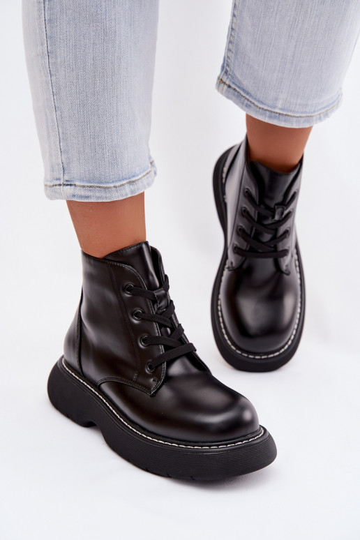 voodriga Pealiste poolsaapad platvormiga nööritavad msuud Harmine