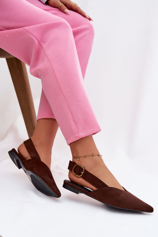 Baleriinad Kuldse pandlaga Eco Suedeosissee Czekoladosissee Palerra