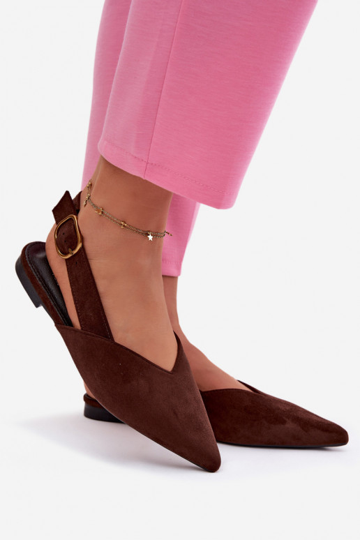 Baleriinad Kuldse pandlaga Eco Suedeosissee Czekoladosissee Palerra