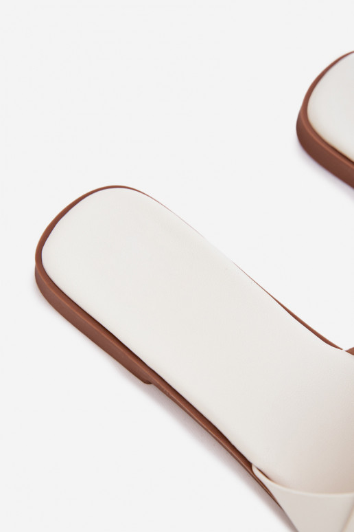 Sussid Pealiste korter Triipudega valget värvi Sellel onrissae