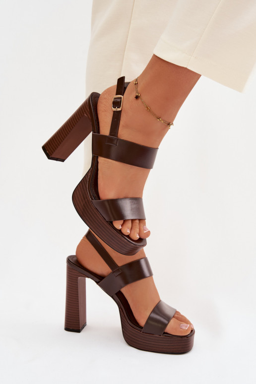 Pealistesandaalid Ja platvorm Eko Pealhk Czekoladosissee Hanelia
