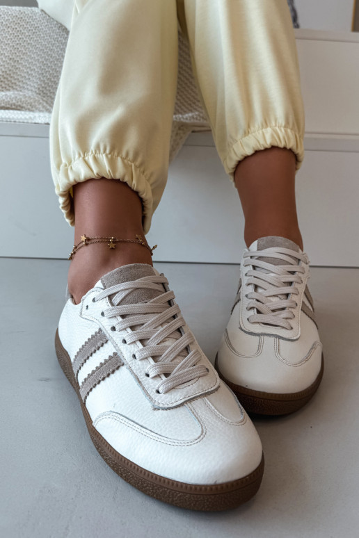 Zazoo N1068 Pealhk Sellel ondal Sneakers tüüpi jalanõud Pealiste omad beeži värvi