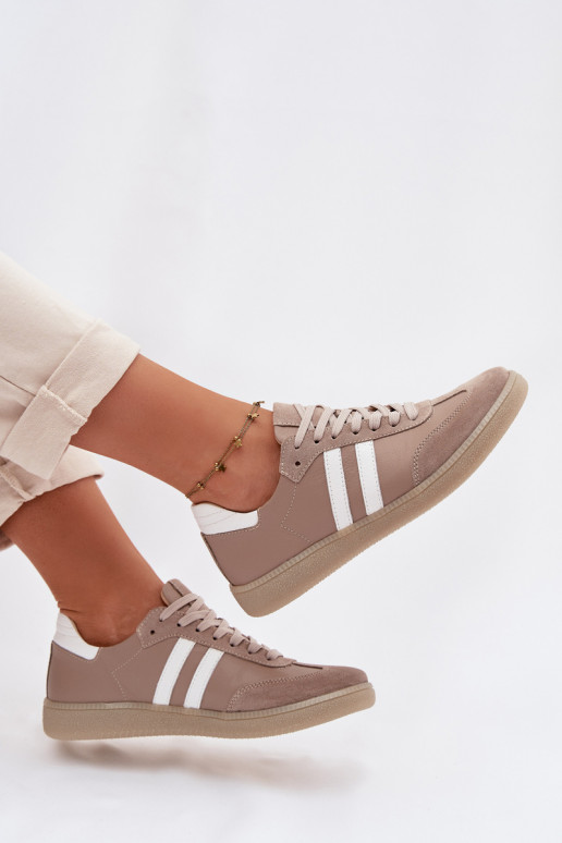 Zazoo N1068 Pealhk Sellel ondal Sneakers tüüpi jalanõud Pealiste omad beeži värvi