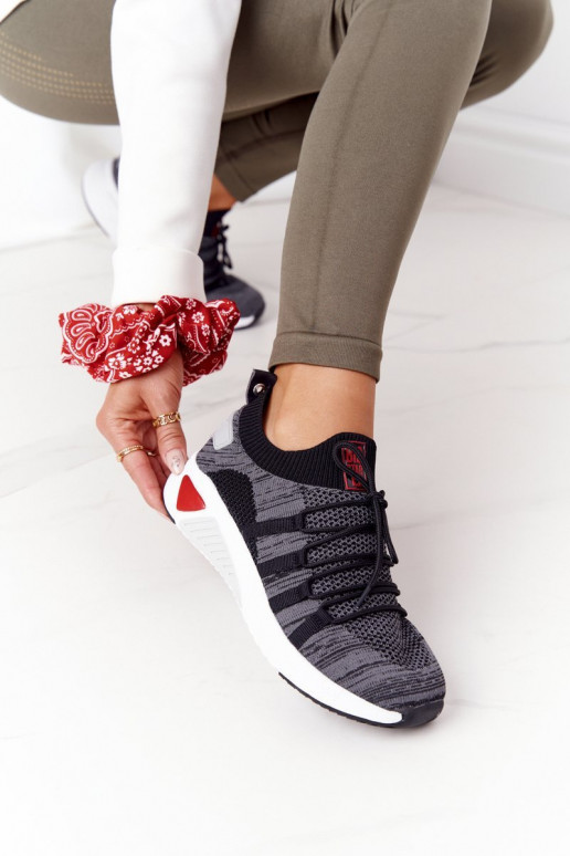 Pealiste omad Sportliku stiiliga jalanõud Memory Foam Big Star HH274532 halli värvi