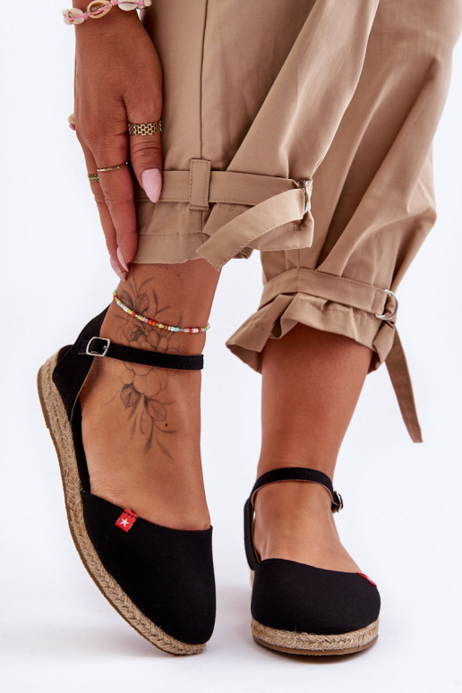 Pealiste omad espadrillid platvormiga Big Star FF274526 msuud