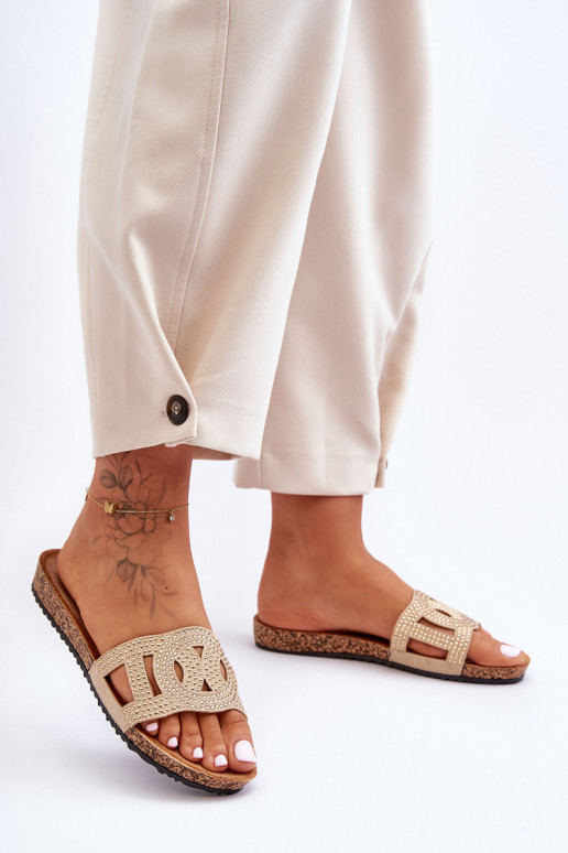 Pealiste omad Sussid Kaunistustega Pealastud beeži värvi Evelins