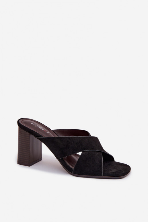 naiste plätud kõrge jämeda kontsaga msuud Denessa