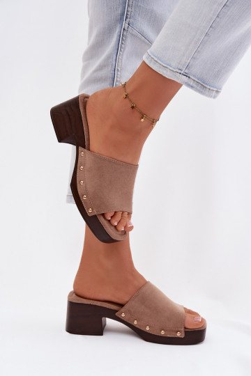 naiste plätud Klockis Ze Kuldset värvimi Pealastud beeži värvi Davessa