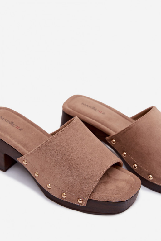 naiste plätud Klockis Ze Kuldset värvimi Pealastud beeži värvi Davessa