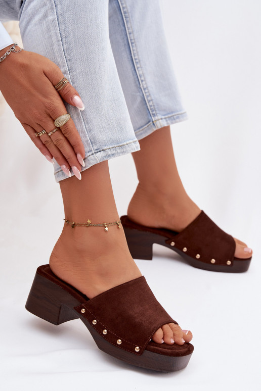 naiste plätud Klockis Ze Kuldset värvimi Pealastud Czekoladosissee Davessa