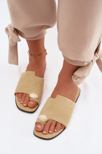 Sussid Pealiste korter Koos Ornate Detalem Eco Suedeosissee Kollased Selavine 2