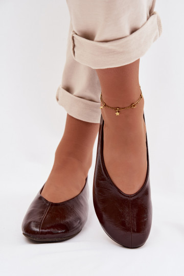 Lakkbaleriinad eko-nahast Czekoladosissee Selanora 2