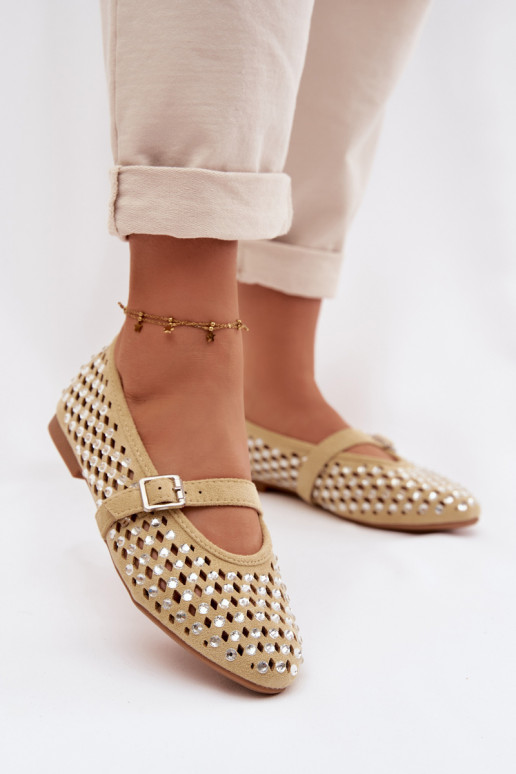 Baleriinad Pealiste omad Ažuurne säravate kristallidega I Triibudem Kollased INilvessa