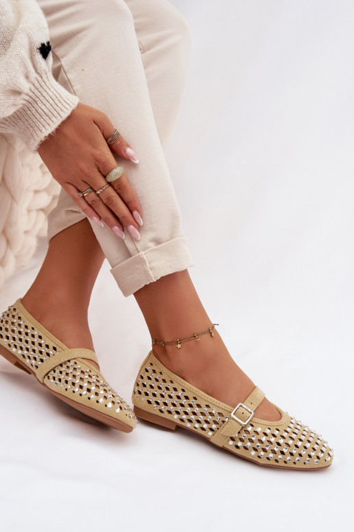 Baleriinad Pealiste omad Ažuurne säravate kristallidega I Triibudem Kollased INilvessa