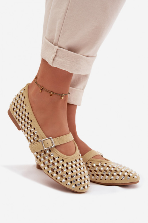 Baleriinad Pealiste omad Ažuurne säravate kristallidega I Triibudem Kollased INilvessa