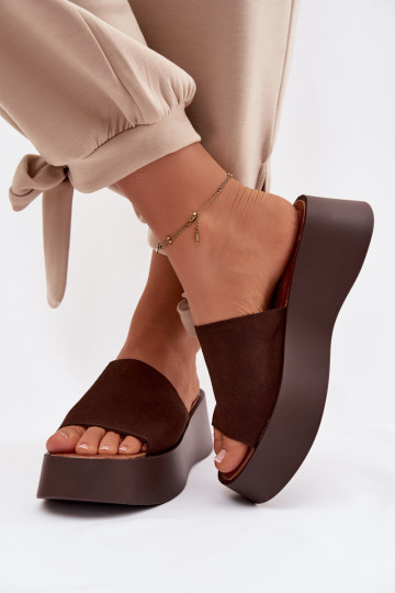 naiste plätud platvormiga Czekoladosissee Liorisse