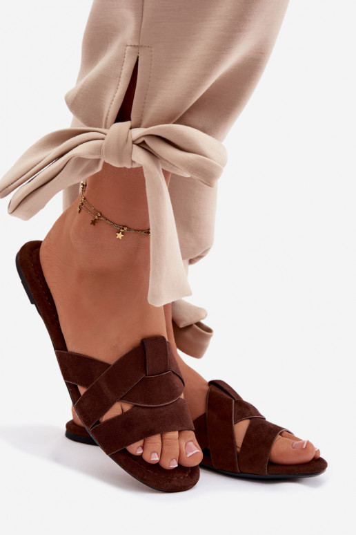 sileda tallaga naiste plätud Triipudega Czekoladosissee Pavelle