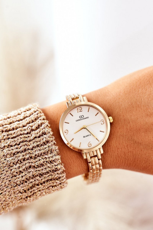 Pealiste käekell Käevõru peal Giorgio&Dario Kuldset värvi