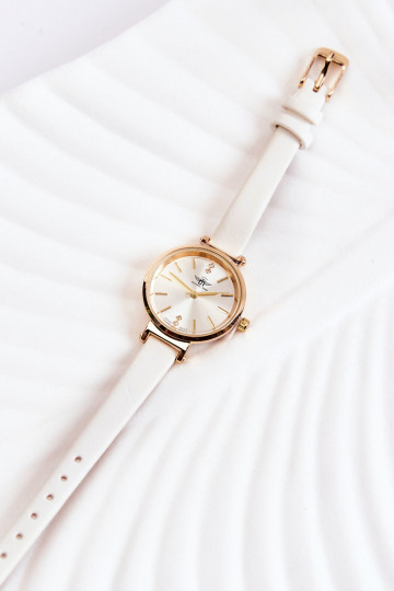 Daamid käekell Michael John Kuldset värvi kristallidega