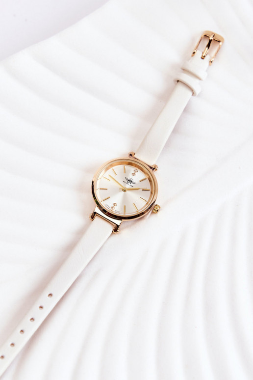 Daamid käekell Michael John Kuldset värvi kristallidega