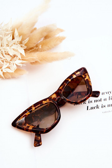 Pealiste omad Päikeseprillid Kassisilm V100045 pruunid värvi 2