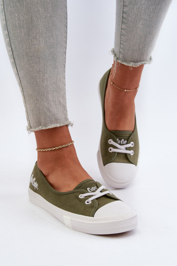 Spordijalatsid naiste saapad Lee Cooper LCIN-24-31-2729 Rohelist värvi