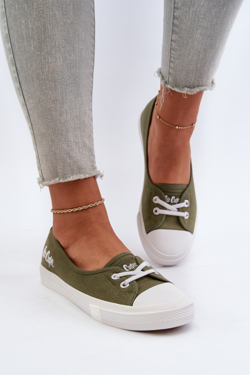 Spordijalatsid naiste saapad Lee Cooper LCIN-24-31-2729 Rohelist värvi