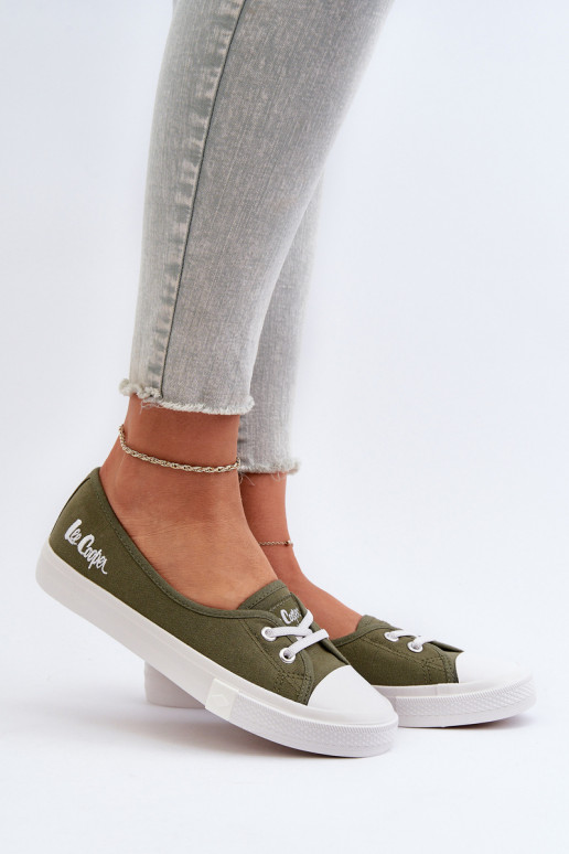 Spordijalatsid naiste saapad Lee Cooper LCIN-24-31-2729 Rohelist värvi