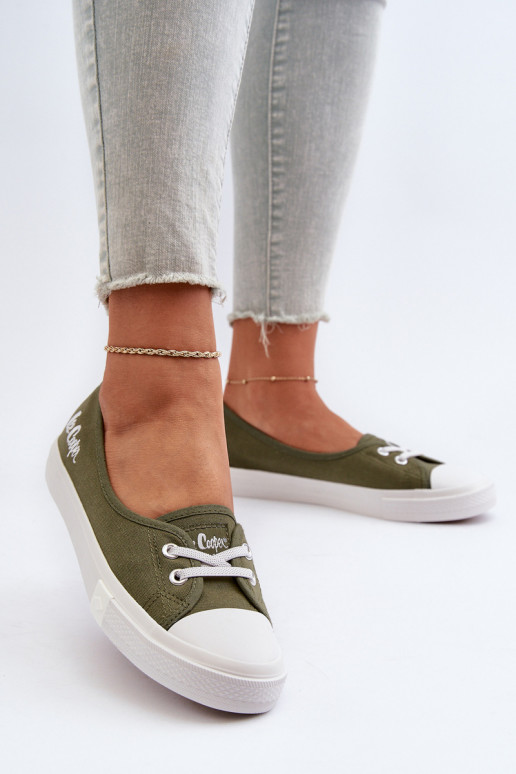 Spordijalatsid naiste saapad Lee Cooper LCIN-24-31-2729 Rohelist värvi