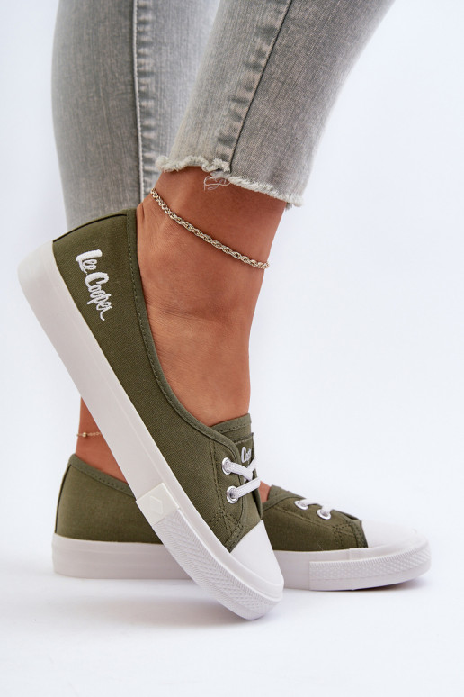 Spordijalatsid naiste saapad Lee Cooper LCIN-24-31-2729 Rohelist värvi