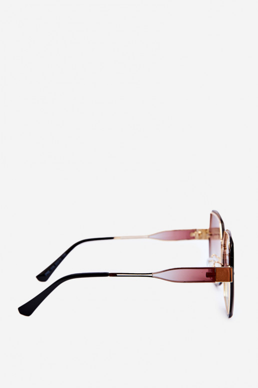 Päikeseprillid Pealiste omadCieniosisseanymi Szkiełkami UV400 pruunid värvi