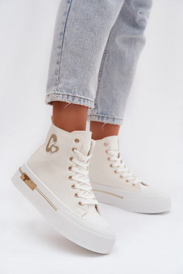 Valged Meloria platvormi vabaaja sandaalid 2