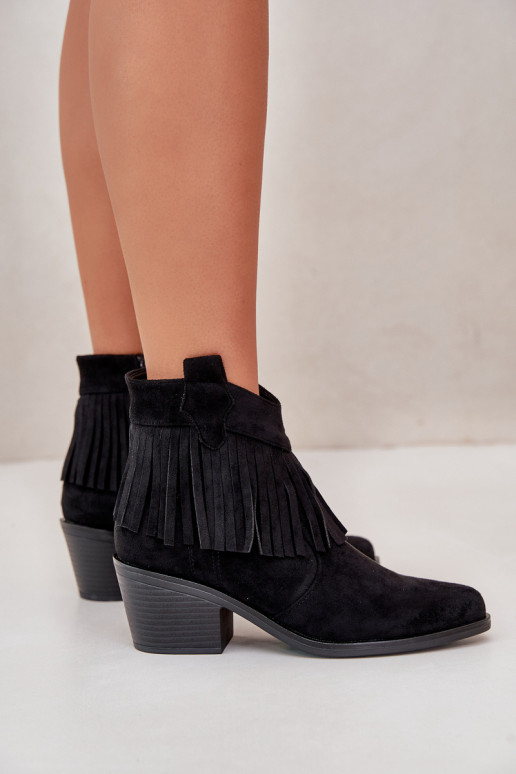 kauboistiilis saapad Pealiste omad Lossi juurde Eco Suedeosissee msuud S.Barski HY42-127