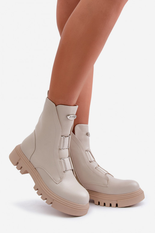 voodriga saapad Pealiste omad Lossi juurde Eko Pealhk Elevandiluu värvi Sellel onilyra