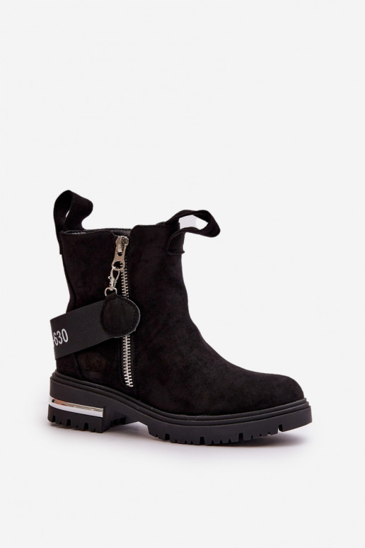 voodriga Pealiste poolsaapad tõmblukuga msuud Calvaro