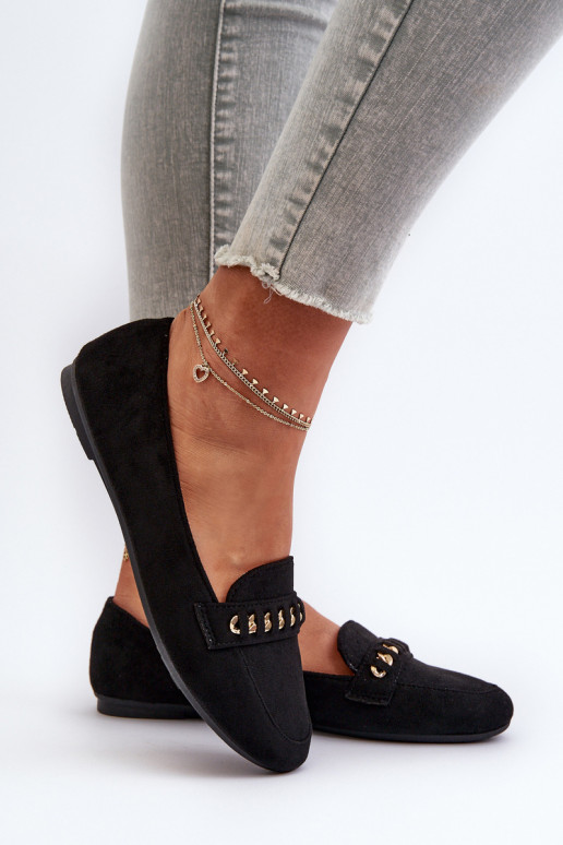 Läikivad mokassiinid Pealiste omad Koos ketiga msuud Aredilla