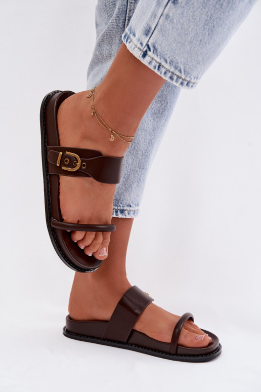 naiste plätud Kuldse pandlaga Czekoladosissee Sarilisse