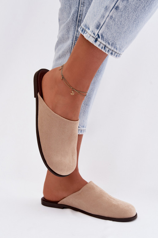 Sussid Pealiste korterEco Suedeu beeži värvi Veronelle