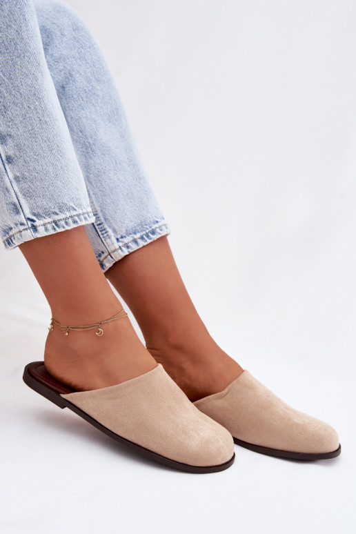 Sussid Pealiste korterEco Suedeu beeži värvi Veronelle