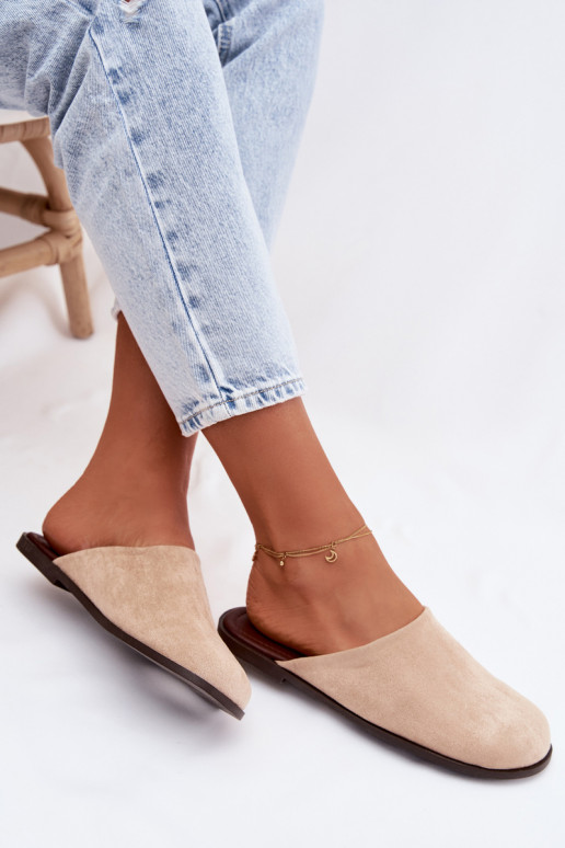 Sussid Pealiste korterEco Suedeu beeži värvi Veronelle