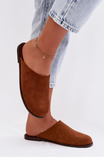 Sussid Pealiste korterEco Suedeu pruunid värvi Veronelle