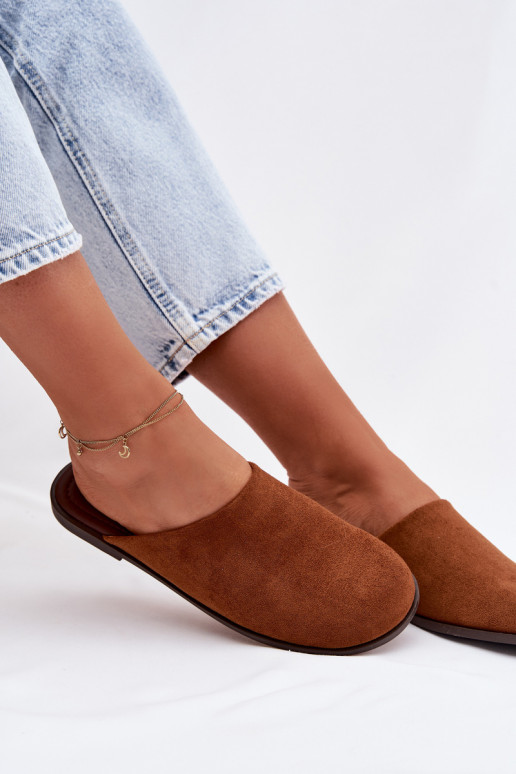 Sussid Pealiste korterEco Suedeu pruunid värvi Veronelle