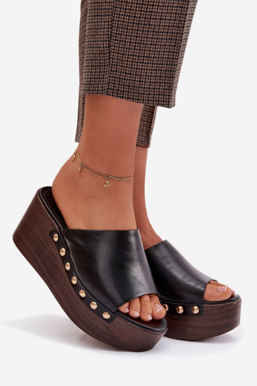 naiste plätud Kiilu peal Ja platvorm Ze Kuldset värvimi Pealastud msuud Farinelle