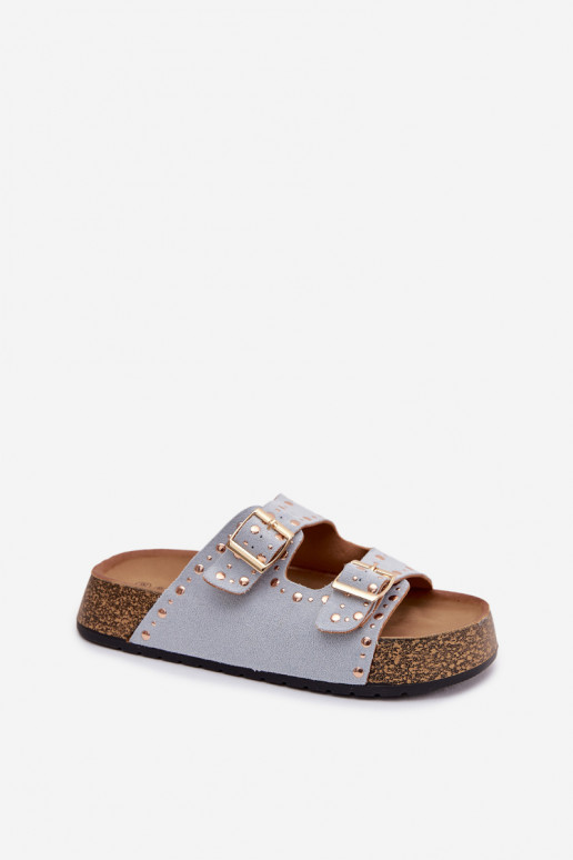 naiste plätud Ze Kuldset värvimi neetide ja pandlagami Ja trukid helesinist värvi Tervina